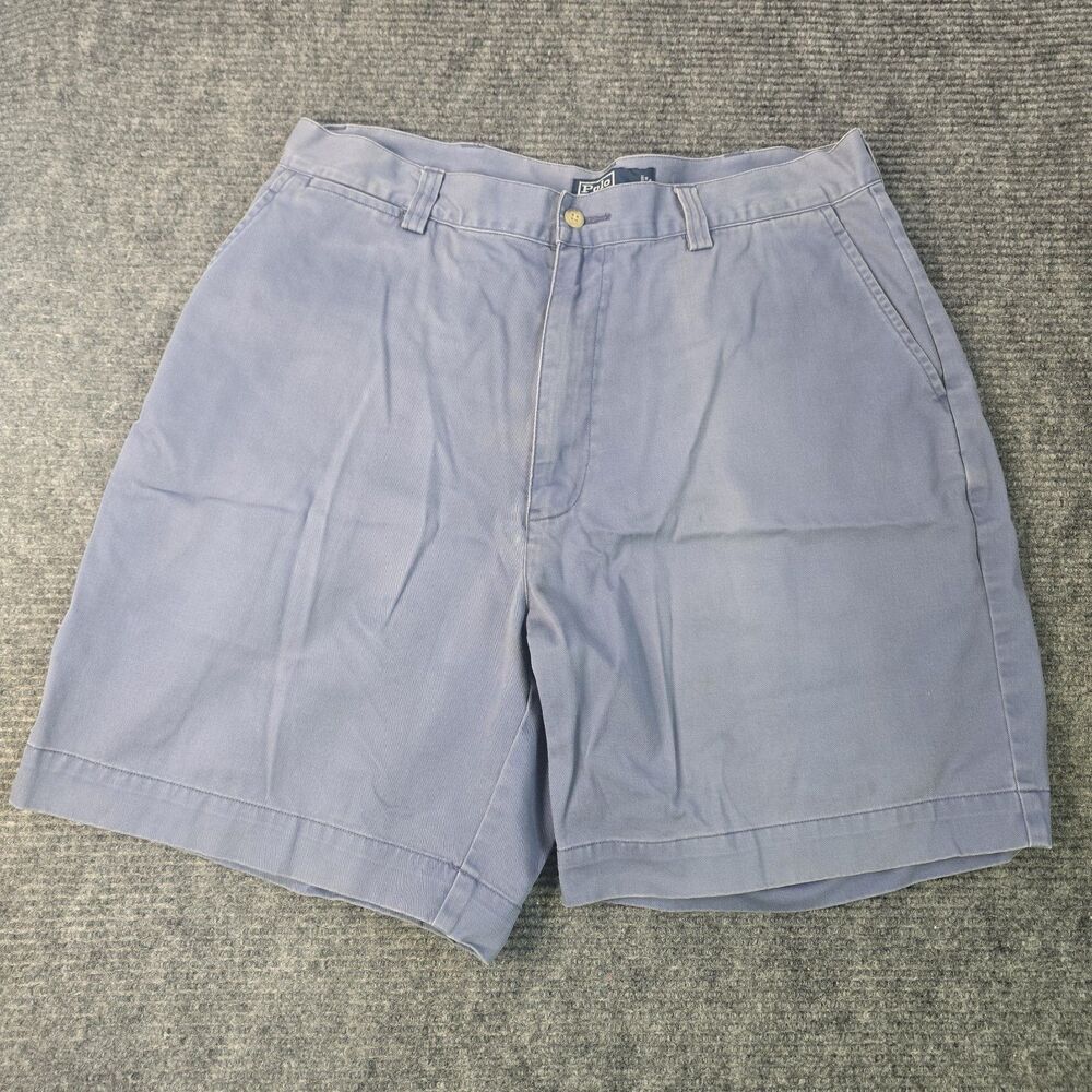 Polo Ralph Lauren Philip Short Men's 38 (Fit 36 Waist) Blue Khaki Classic Chino